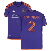 Franco Escobar Houston Dynamo FC Autographed Match-Used #2 adidas Jersey from the 2024 MLS Season