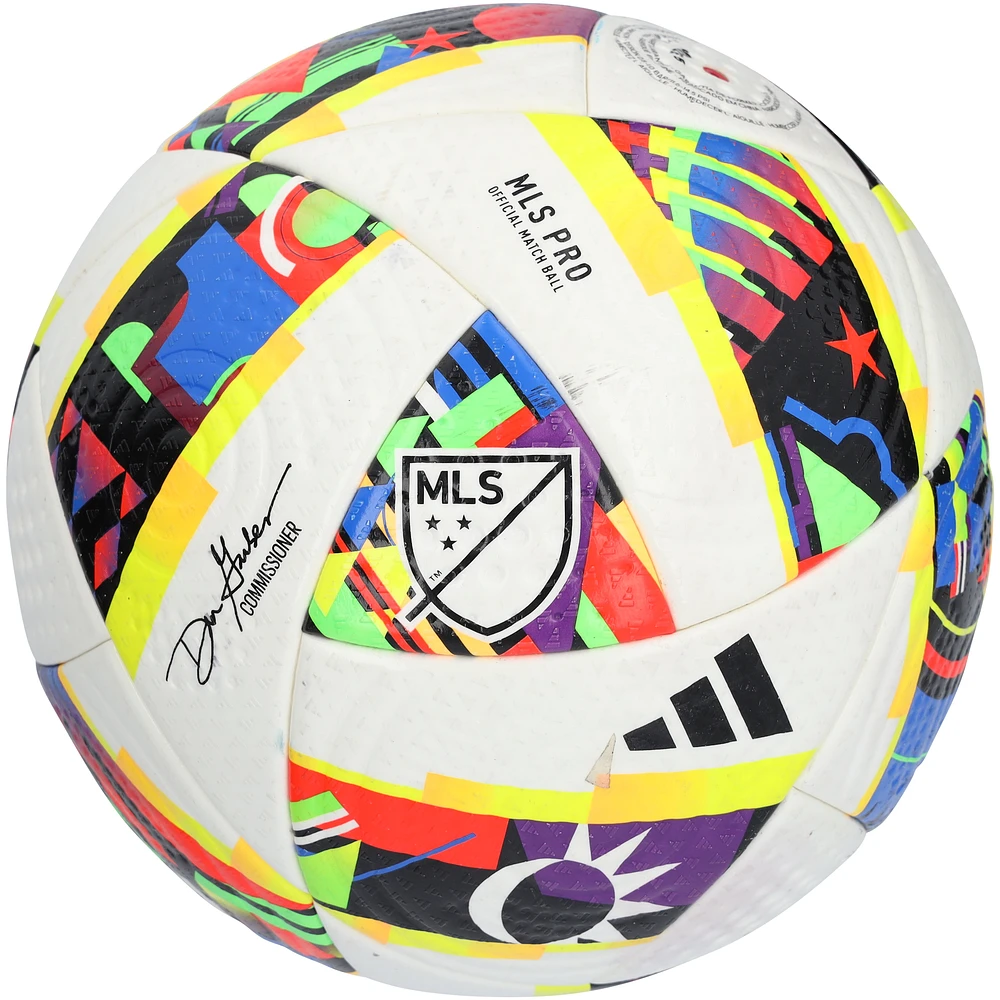 Chicago Fire Match-Used Soccer Ball from the 2024 MLS Season