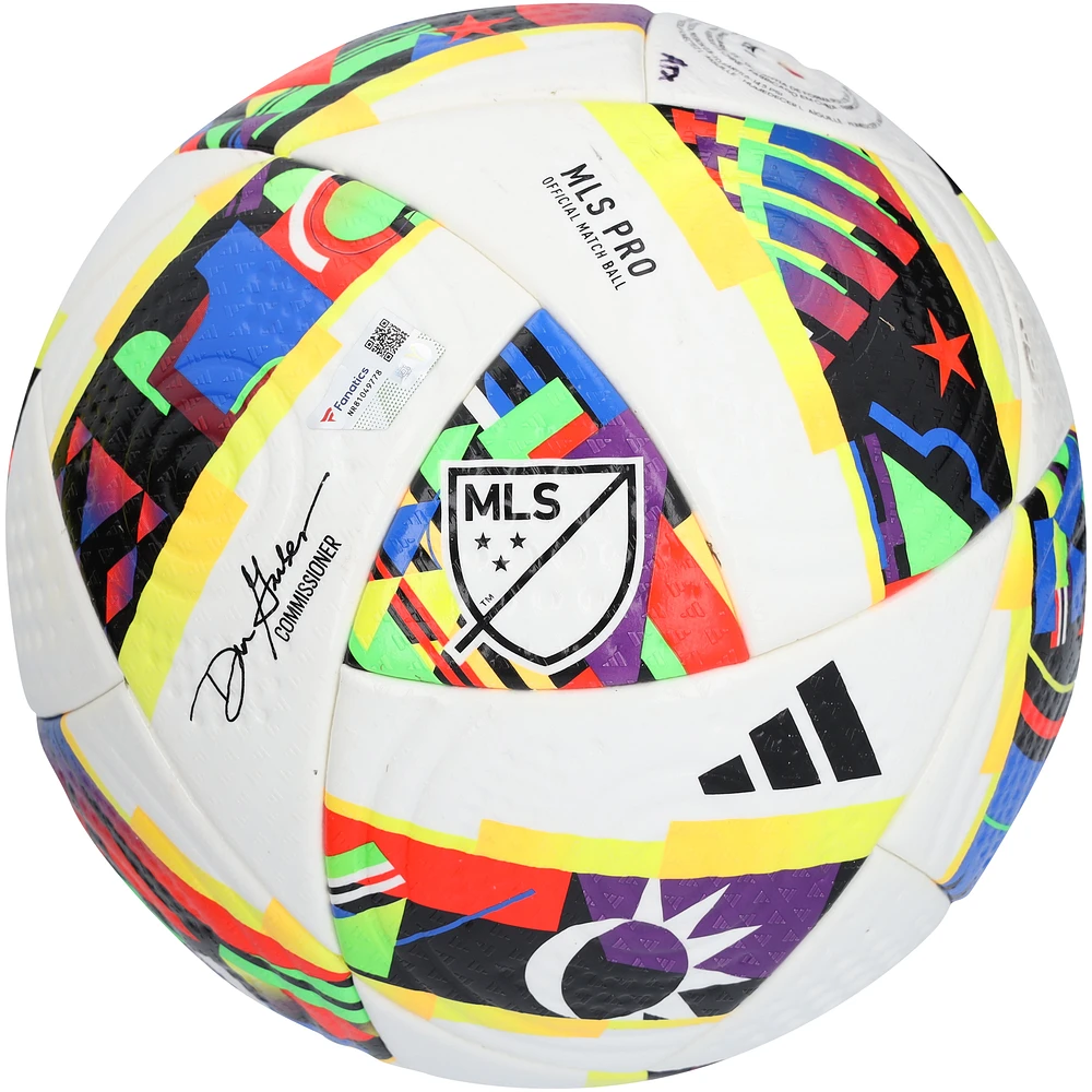 Austin FC Match-Used Soccer Ball from the 2024 MLS Season