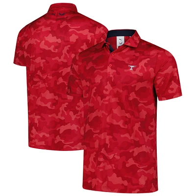 Men's Puma Red TOUR Championship MATTR Volition Camo Polo