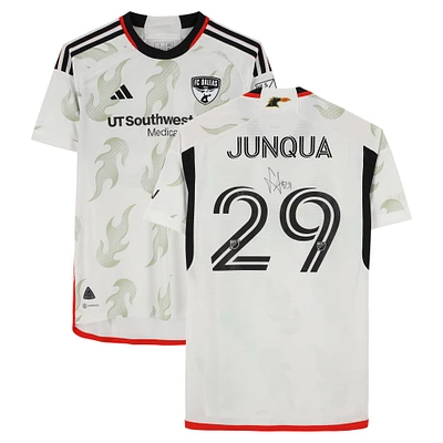 Sam Junqua FC Dallas Autographed Match-Used #29 adidas Jersey from the 2024 MLS Season