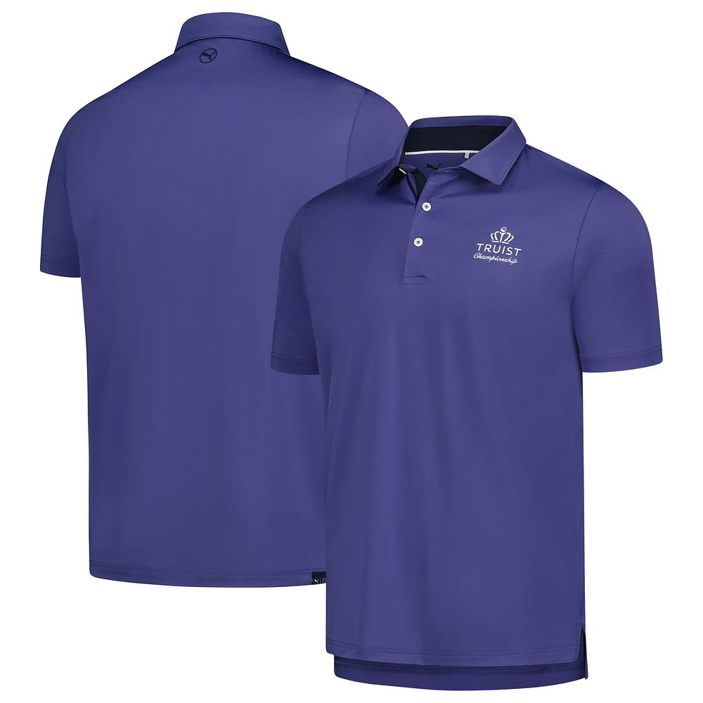 Men's Puma Blue Truist Championship Brigade MATTR Polo