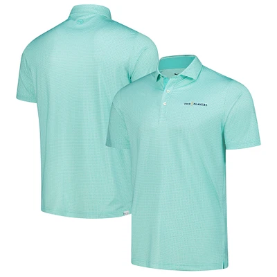 Men's Puma Aqua THE PLAYERS Volition MATTR Tile Polo