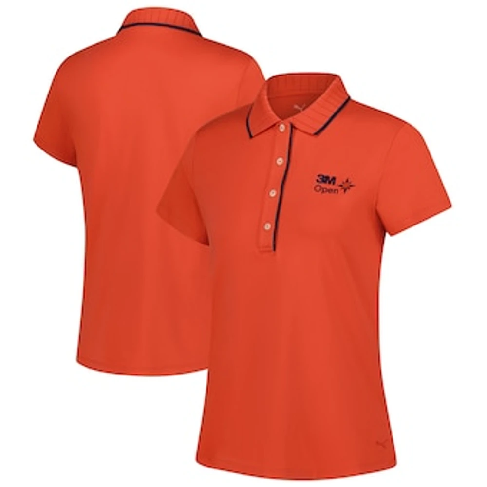 Women's Puma Red 3M Open Cloudspun Bridges Polo