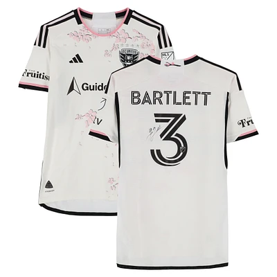 Lucas Bartlett D.C. United Autographed Match-Used #3 adidas Jersey from the 2024 MLS Season
