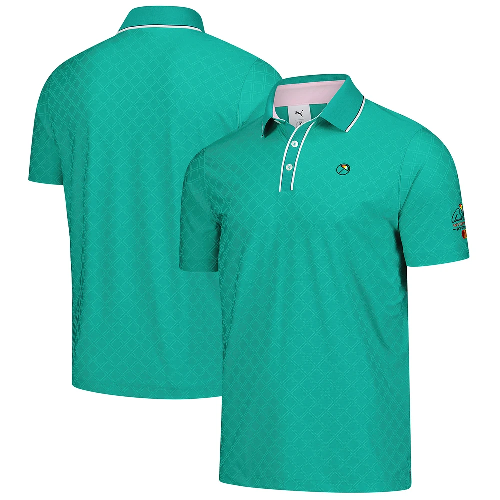 Men's Puma Arnold Palmer Invitational Tipped Jacquard Polo