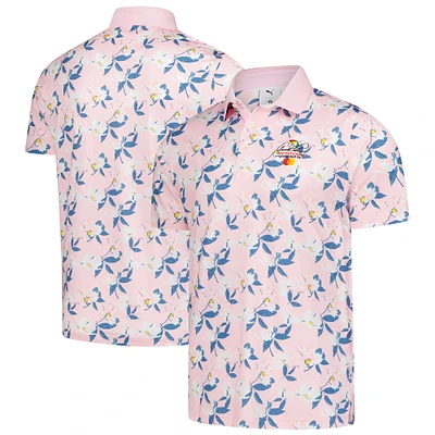 Men's Puma Pink Arnold Palmer Invitational Springs Floral Polo