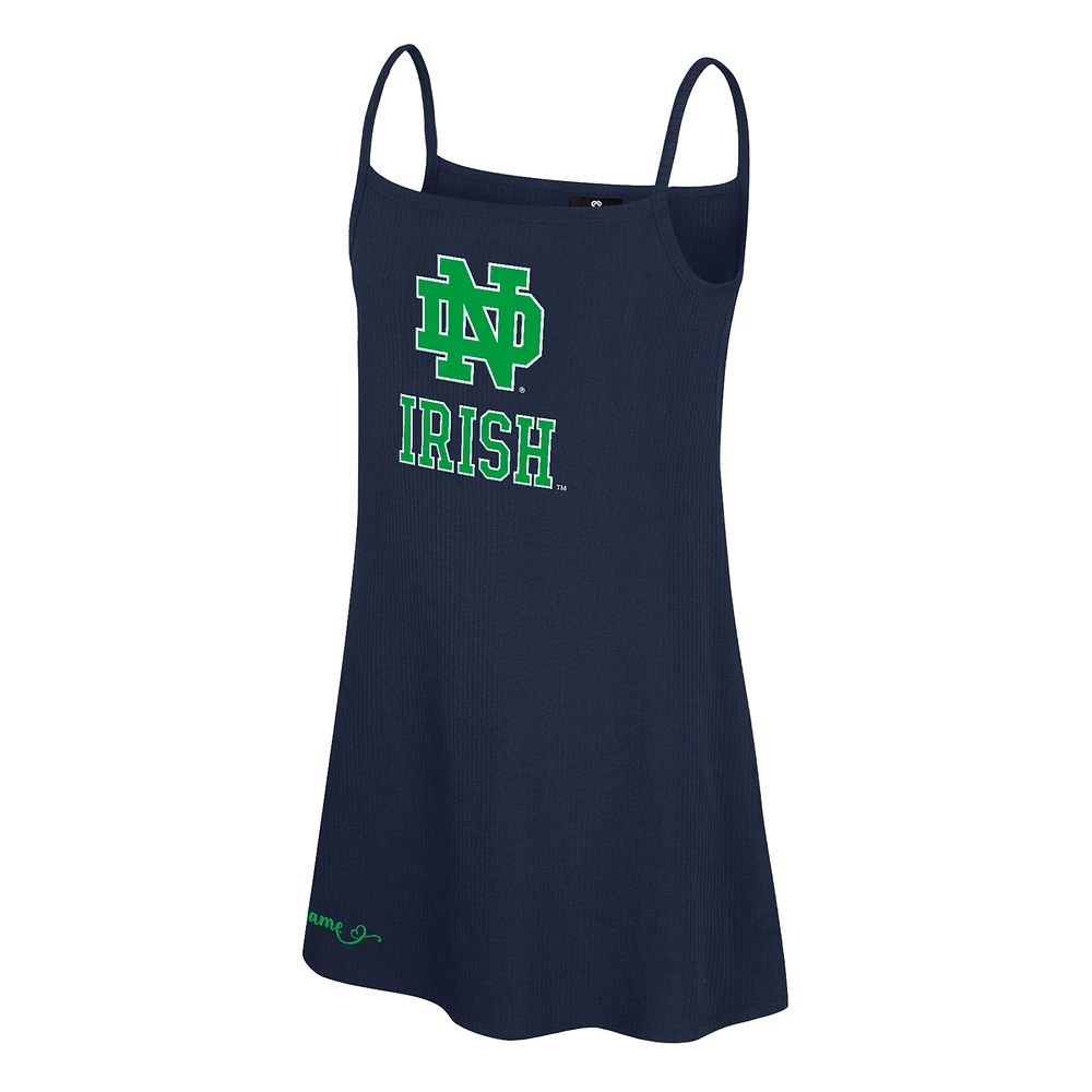 Girls Youth Colosseum Navy Notre Dame Fighting Irish Brook Tank Dress