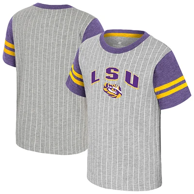 Toddler Colosseum Heather Gray LSU Tigers Airball T-Shirt