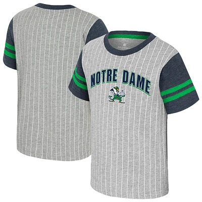 Toddler Colosseum Heather Gray Notre Dame Fighting Irish Airball T-Shirt