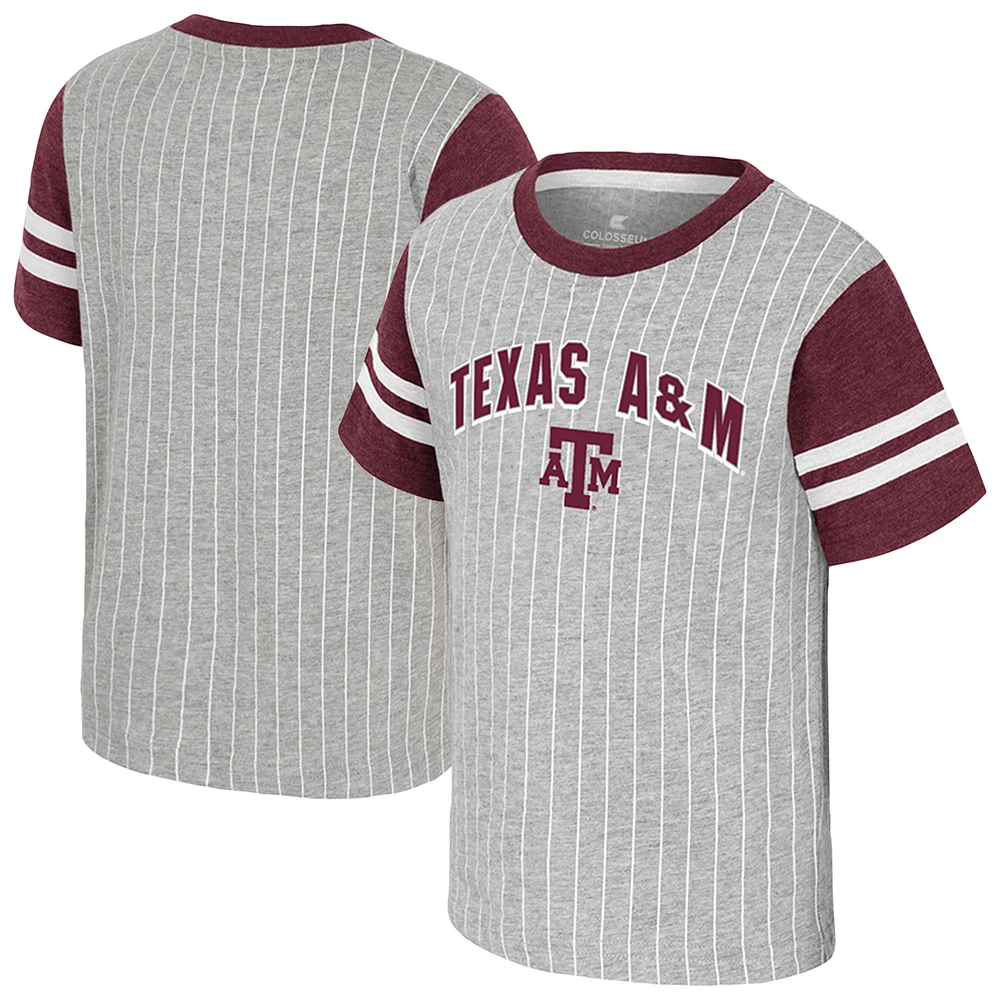 Toddler Colosseum Heather Gray Texas A&M Aggies Airball T-Shirt