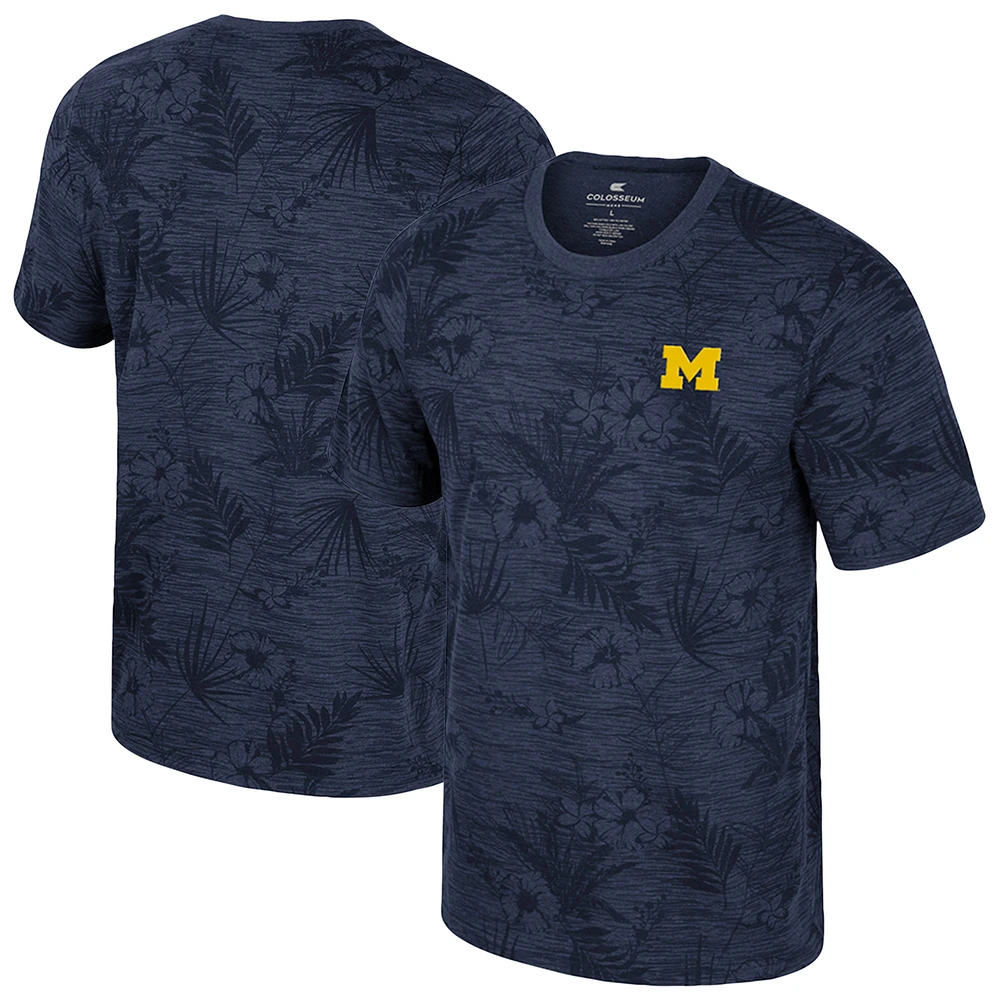 Youth Colosseum Navy Michigan Wolverines Fern T-Shirt