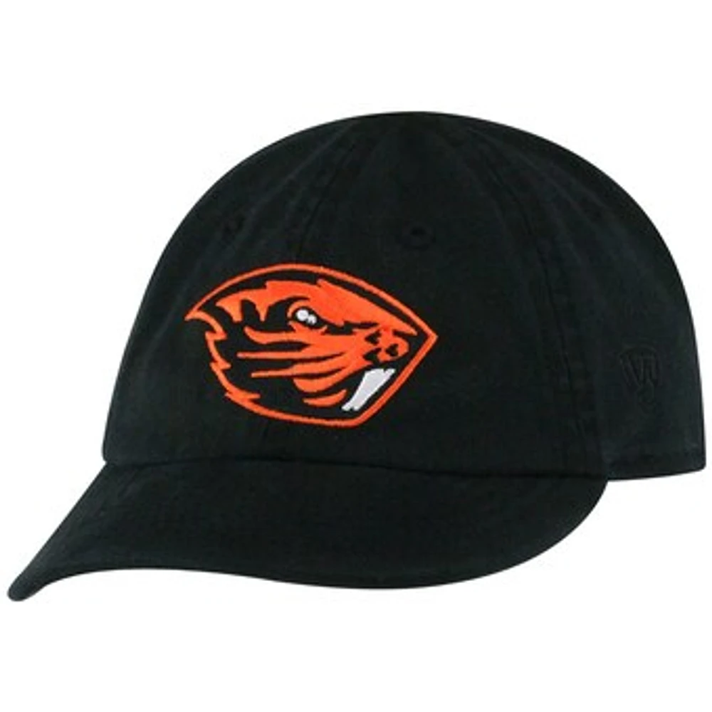 Infant Top of the World Black Oregon State Beavers Mini Me Flex Hat