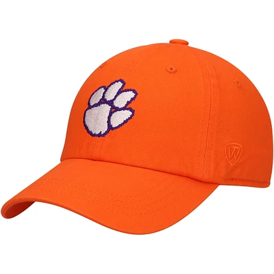 Men's Top of the World Orange Clemson Tigers Champ Washed Adjustable Hat