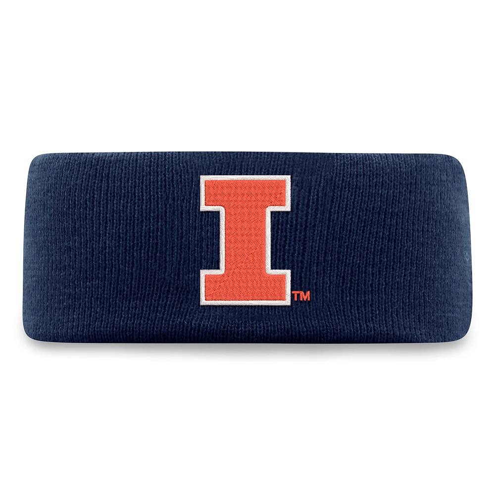 Men's Top of the World Navy Illinois Fighting Illini Knit Headband