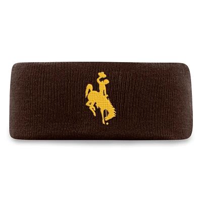 Men's Top of the World Brown Wyoming Cowboys Knit Headband