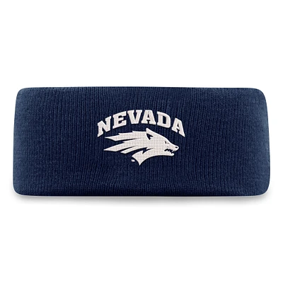 Men's Top of the World Navy Nevada Wolf Pack Knit Headband