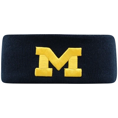 Men's Top of the World Navy Michigan Wolverines Knit Headband