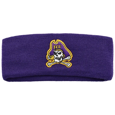 Men's Top of the World Purple ECU Pirates Team Logo Knit Headband