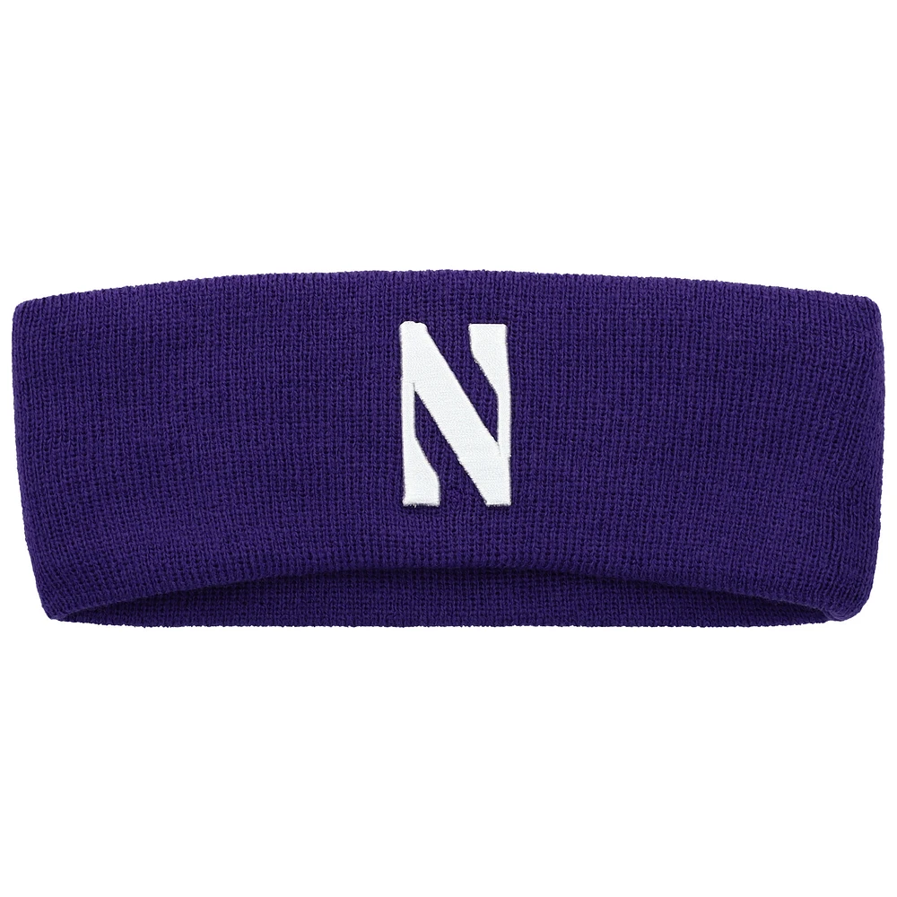 Men's Top of the World Purple Northwestern Wildcats Team Logo Knit Headband