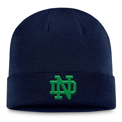 Men's Top of the World Navy Notre Dame Fighting Irish Cuffed Knit Hat