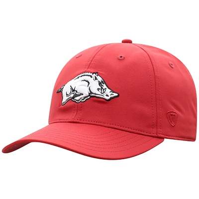 Men's Top of the World Cardinal Arkansas Razorbacks Victory Trainer Adjustable Hat