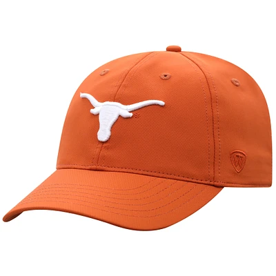 Men's Top of the World Texas Orange Texas Longhorns Victory Trainer Adjustable Hat