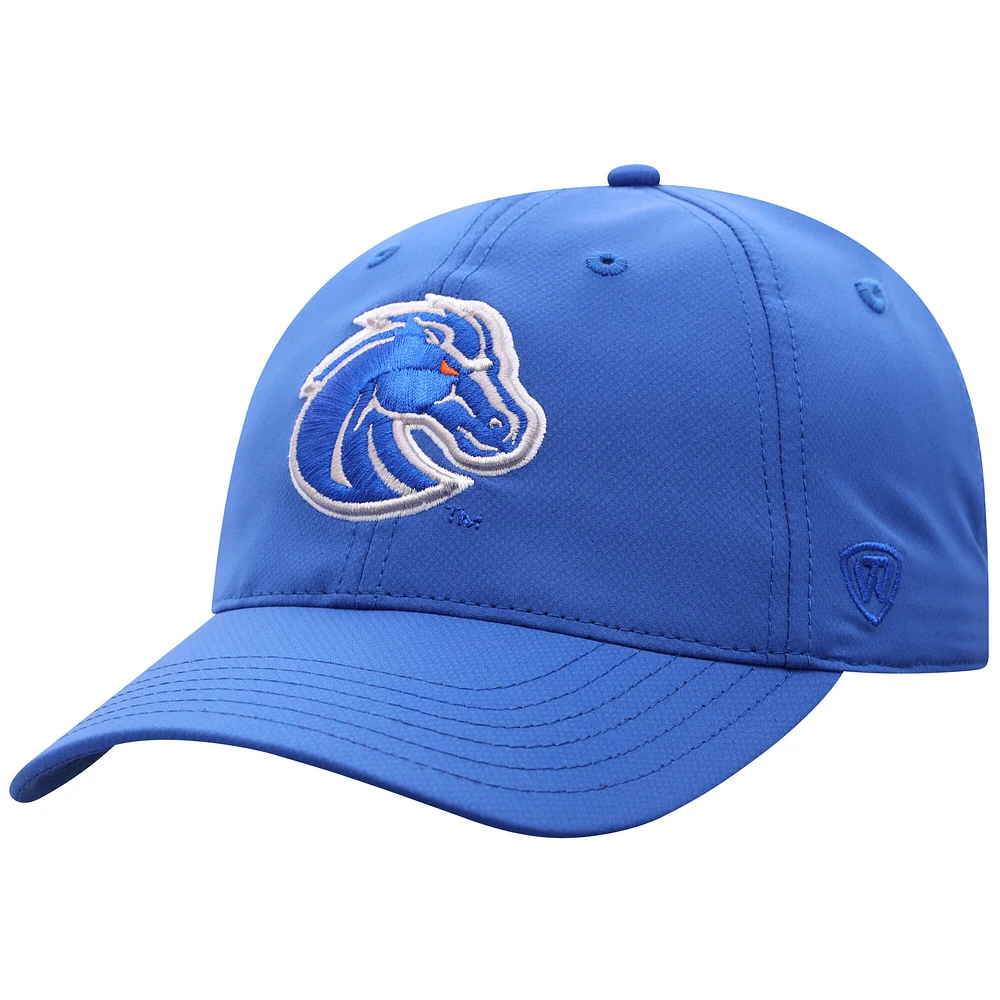 Men's Top of the World Royal Boise State Broncos Victory Trainer Adjustable Hat