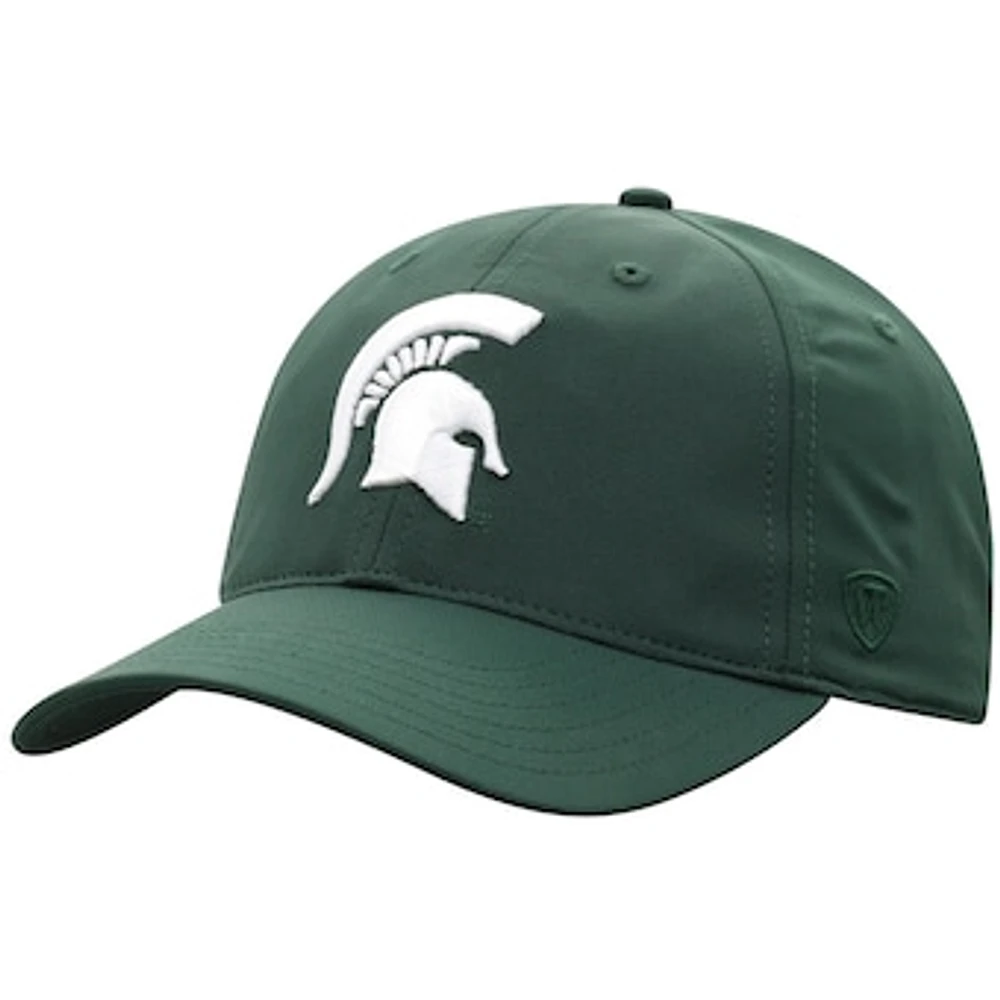 Men's Top of the World Green Michigan State Spartans Victory Trainer Adjustable Hat