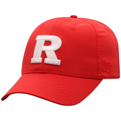 Men's Top of the World Scarlet Rutgers Scarlet Knights Victory Trainer Adjustable Hat