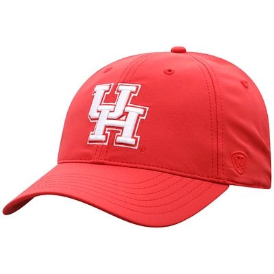 Men's Top of the World Red Houston Cougars Victory Trainer Adjustable Hat