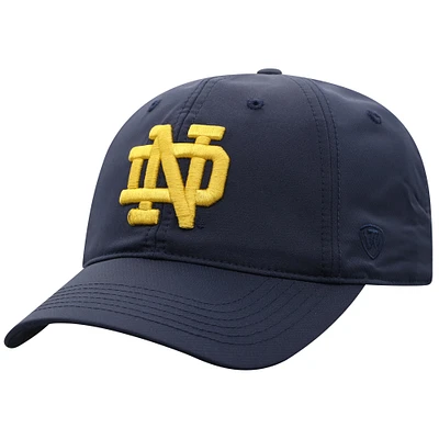 Men's Top of the World Navy Notre Dame Fighting Irish Victory Trainer Adjustable Hat