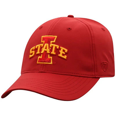 Men's Top of the World Cardinal Iowa State Cyclones Trainer Adjustable Hat