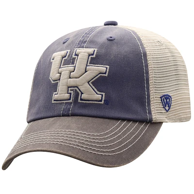 Men's Top of the World Royal/Gray Kentucky Wildcats Off Road Adjustable Trucker Hat