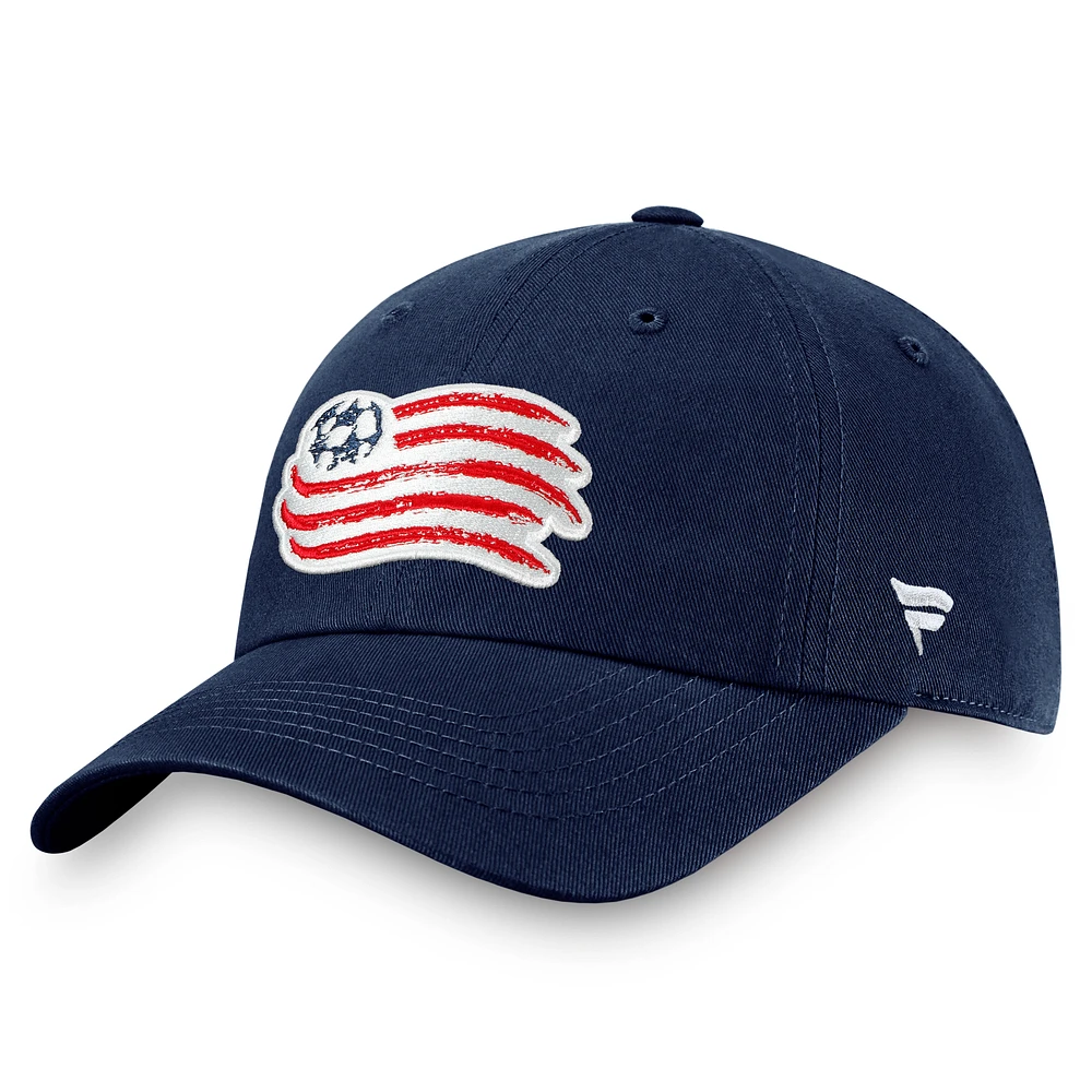 Men's Fanatics Navy New England Revolution Adjustable Hat