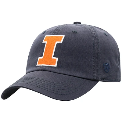 Men's Top of the World Navy Illinois Fighting Illini Champ Adjustable Hat