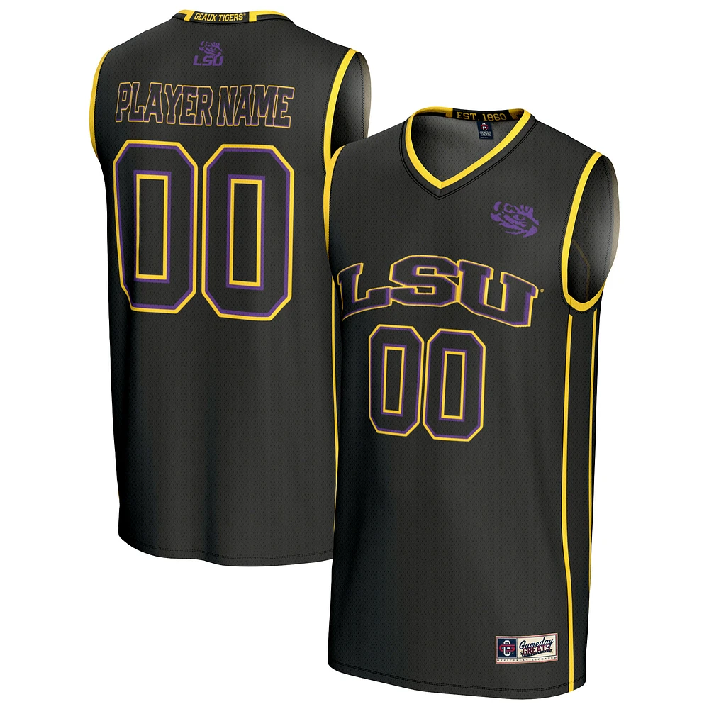 Youth GameDay Greats LSU Tigers NIL Pick-A-Player Lightweight Collegiate Men's Basketball Fashion Jersey
