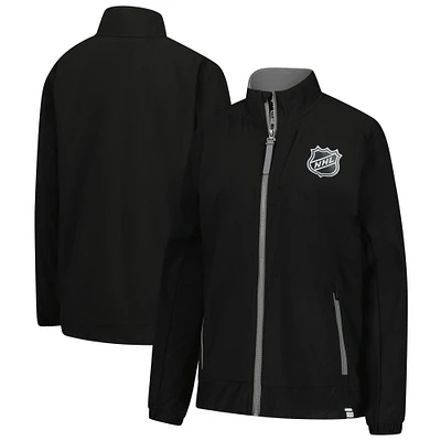 Women's Fanatics Black NHL Authentic Pro Rink Coaches Full-Zip Jacket