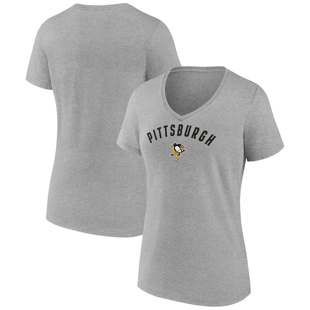 Women's Fanatics Pittsburgh Penguins V-Neck T-Shirt