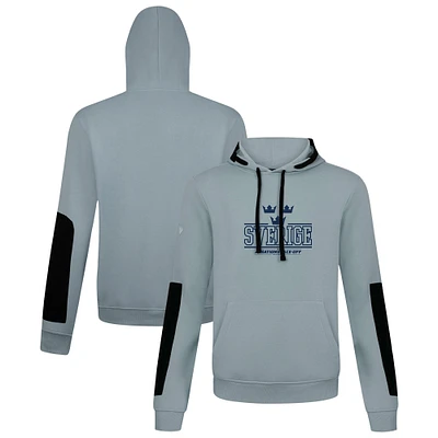 Men's Levelwear Gray Sweden 2025 4 Nations Face-Off Bombay Pullover Hoodie