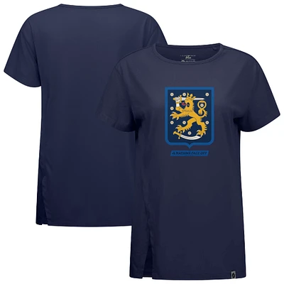 Women's Levelwear Navy Finland 2025 4 Nations Face-Off Influx T-Shirt