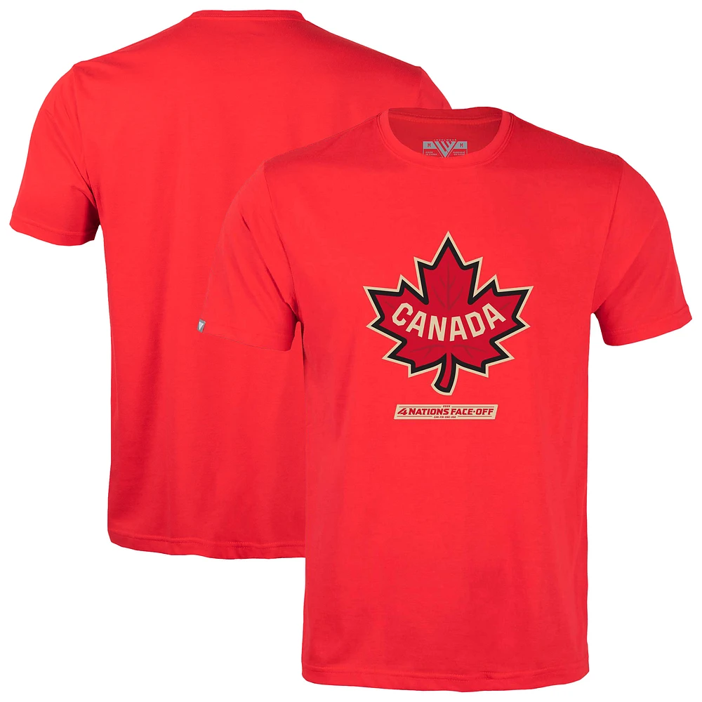 Men's Levelwear Canada 2025 4 Nations Face-Off Richmond T-Shirt