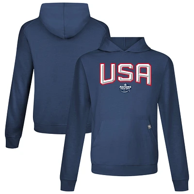 Men's Levelwear USA 2025 4 Nations Face-Off Relay Pullover Hoodie