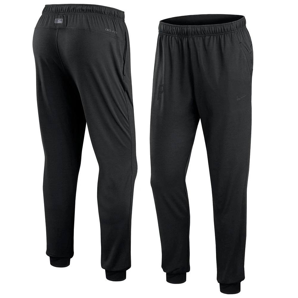 Men's Nike Black Pittsburgh Pirates Big & Tall Performance Travel Pants