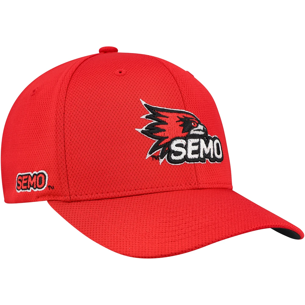Men's Top of the World Red SEMO Redhawks Reflex Hybrid Tech Flex Hat