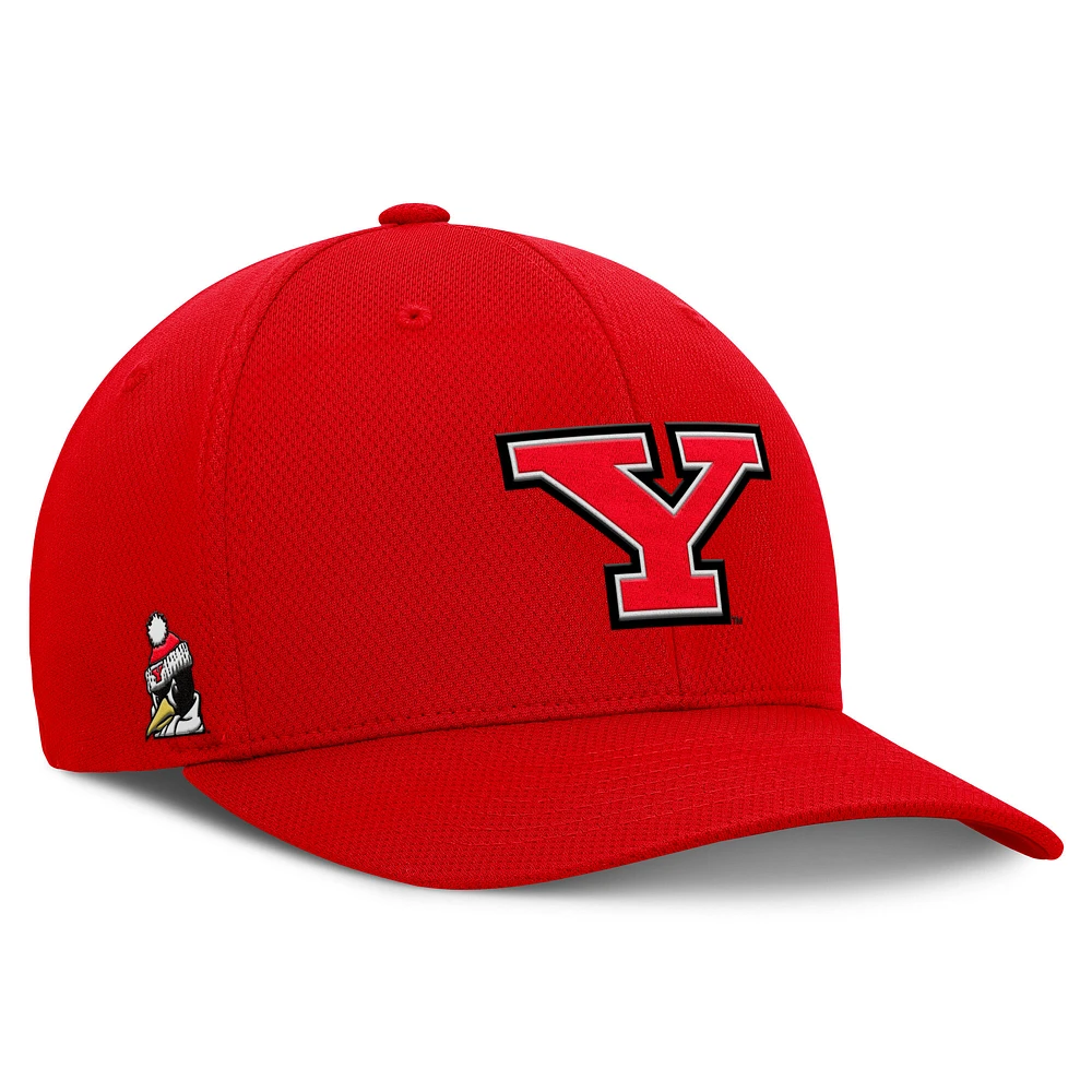 Men's Top of the World Red Youngstown State Penguins Reflex Performance Flex Hat
