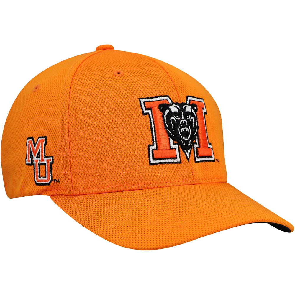Men's Top of the World Orange Mercer Bears Reflex Hybrid Tech Flex Hat