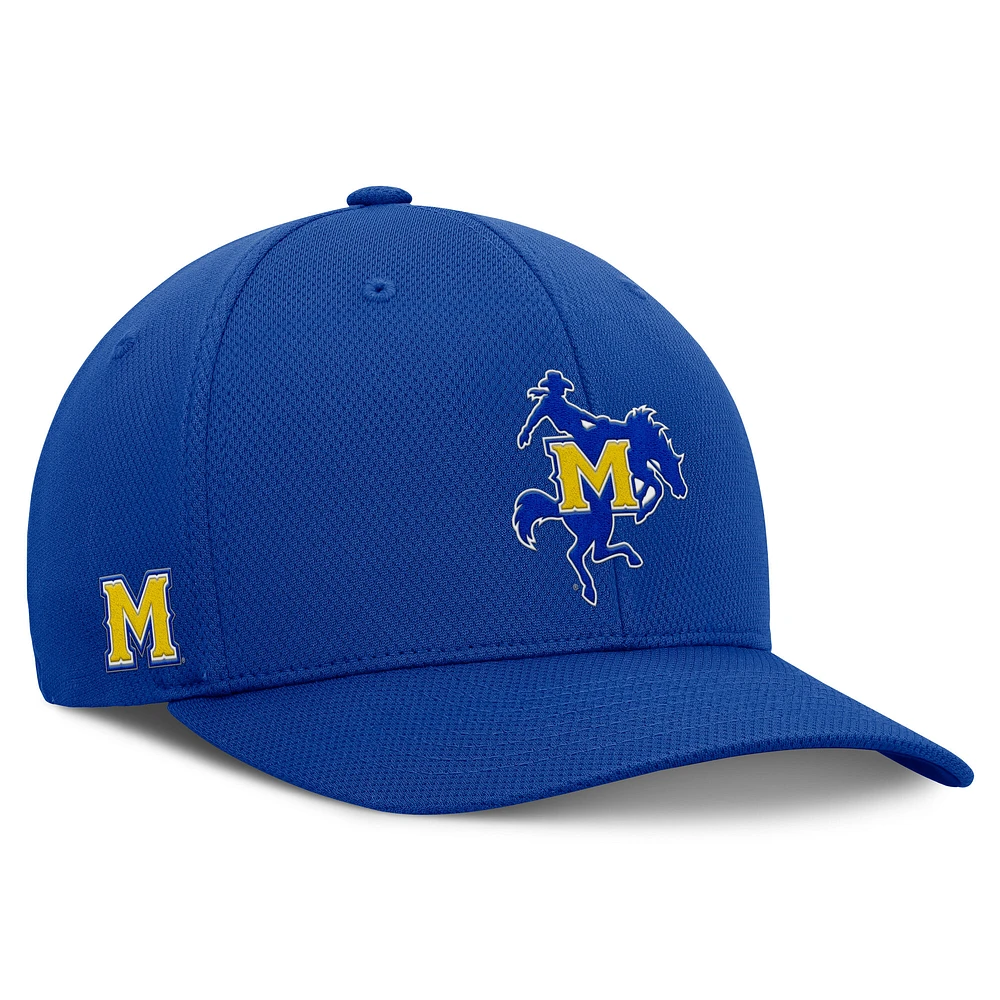Men's Top of the World Royal McNeese State Cowboys Reflex Performance Flex Hat
