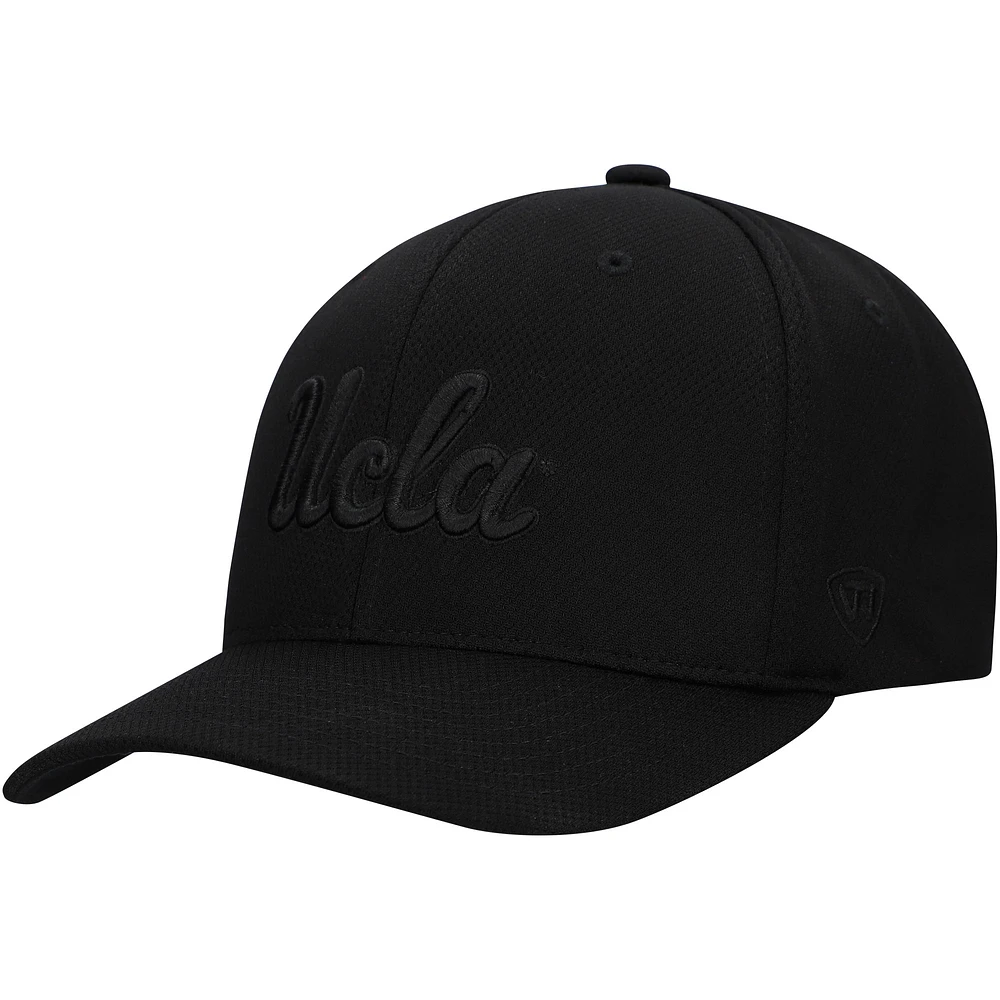 Men's Top of the World Black UCLA Bruins Reflex Performance Flex Hat