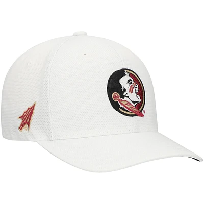 Men's Top of the World White Florida State Seminoles Reflex Performance Flex Hat